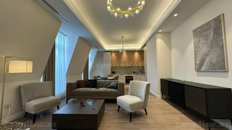 Kirayə verilir 3 otaqlı Mənzil Yeni tikili 110 m² Xətai r. - şəkil 3
