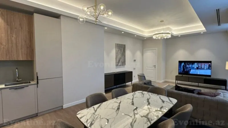 Kirayə verilir 3 otaqlı Mənzil Yeni tikili 110 m² Xətai r. - şəkil 4