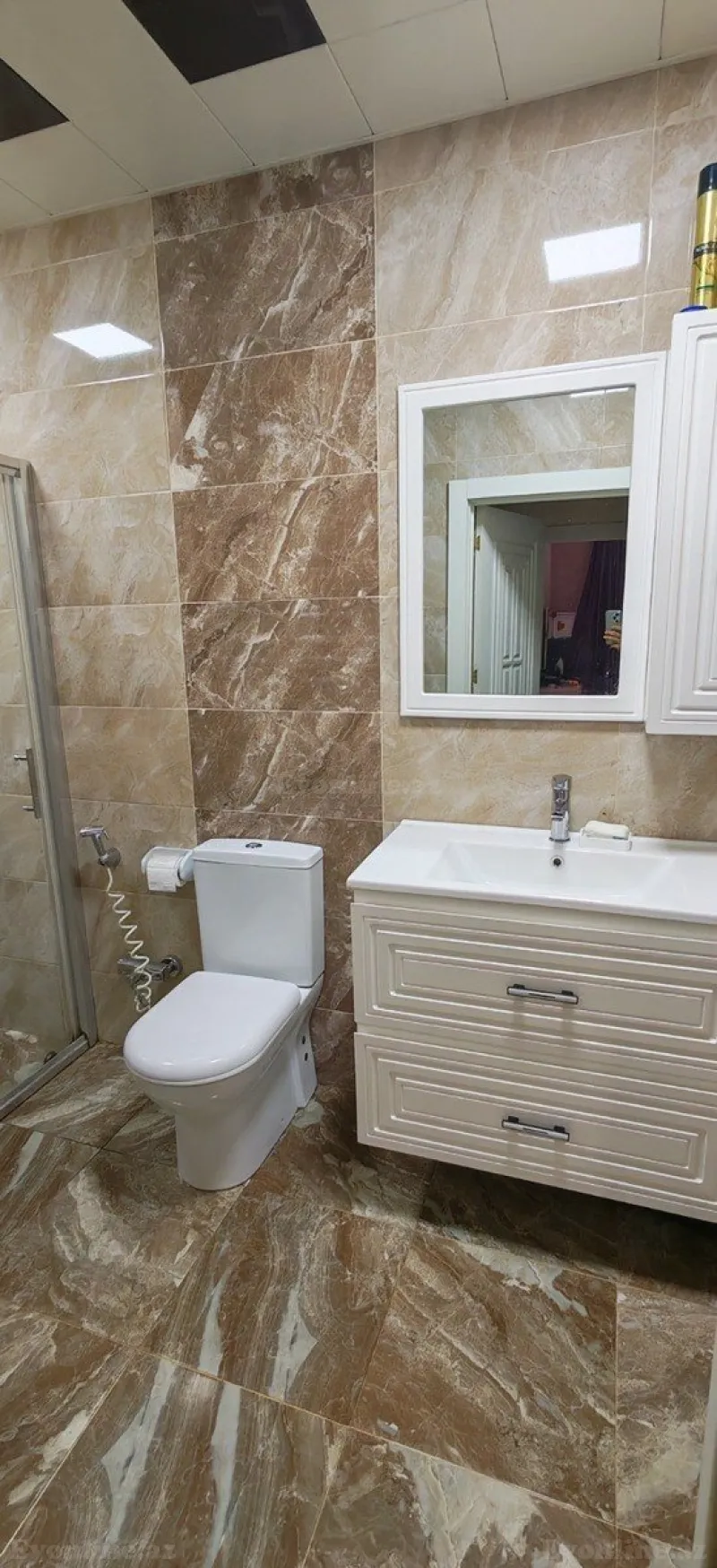 Satılır 2 otaqlı Mənzil Yeni tikili 55 m² Qara Qarayev m. - şəkil 7