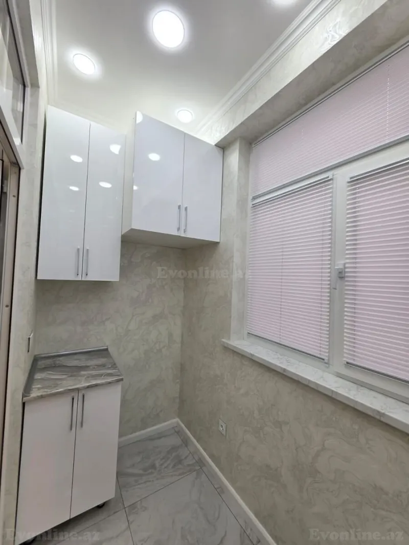 Kirayə verilir 1 otaqlı Mənzil Yeni tikili 40 m² Həzi Aslanov m. - şəkil 6