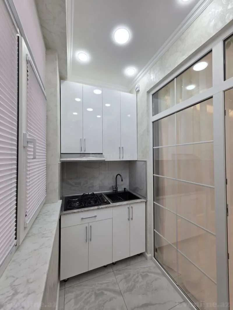 Kirayə verilir 1 otaqlı Mənzil Yeni tikili 40 m² Həzi Aslanov m. - şəkil 8