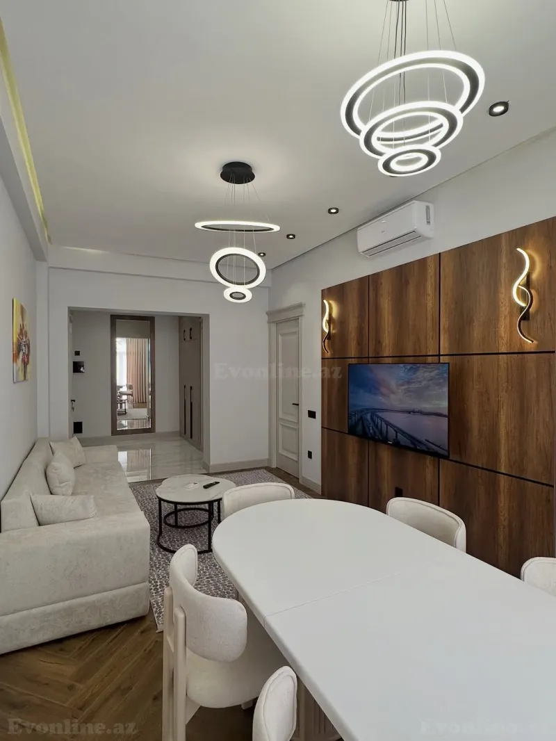 Satılır 3 otaqlı Mənzil Yeni tikili 77 m² Nərimanov r. - şəkil 2