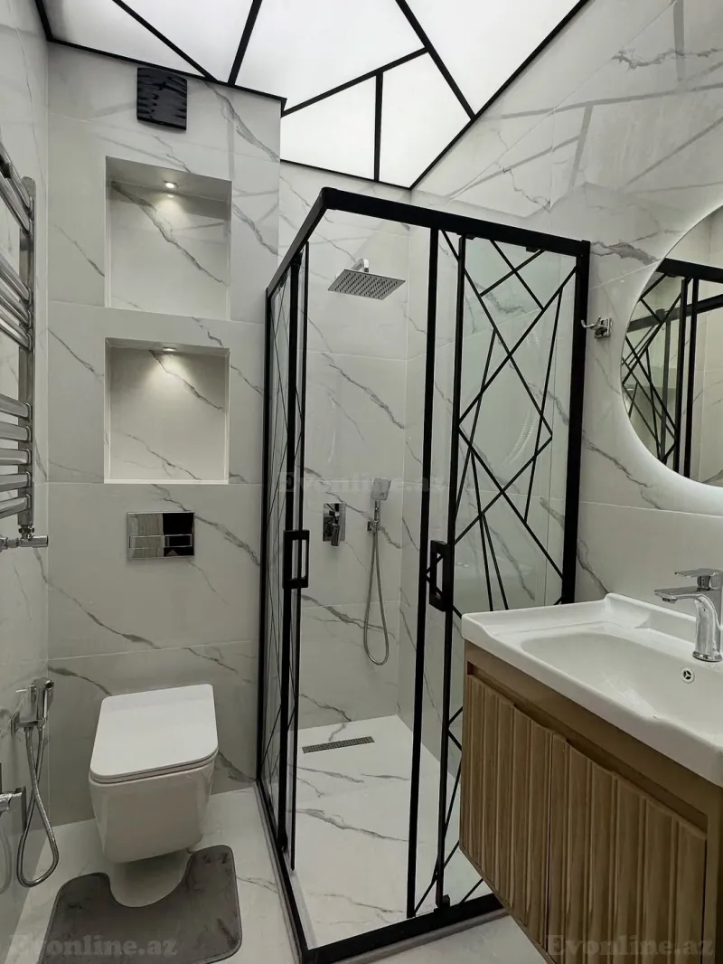 Satılır 3 otaqlı Mənzil Yeni tikili 77 m² Nərimanov r. - şəkil 12