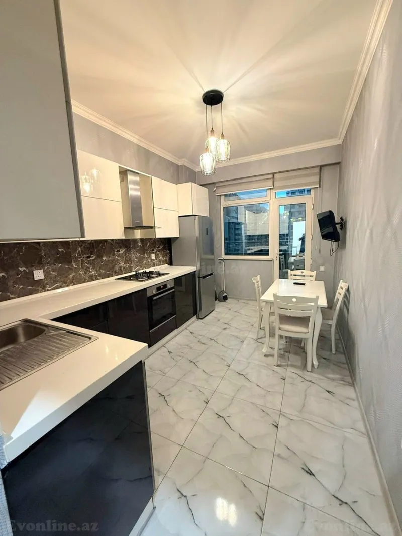 Satılır 3 otaqlı Mənzil Yeni tikili 120 m² Nəsimi r. - şəkil 5