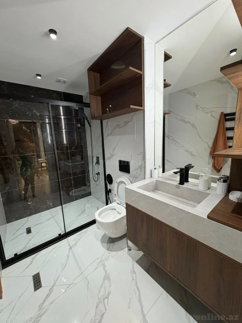 Kirayə verilir 3 otaqlı Mənzil Yeni tikili 80 m² Sabunçu r. - şəkil 10