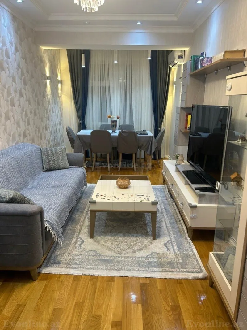 Satılır 2 otaqlı Mənzil Yeni tikili 76 m² Həzi Aslanov - şəkil 2