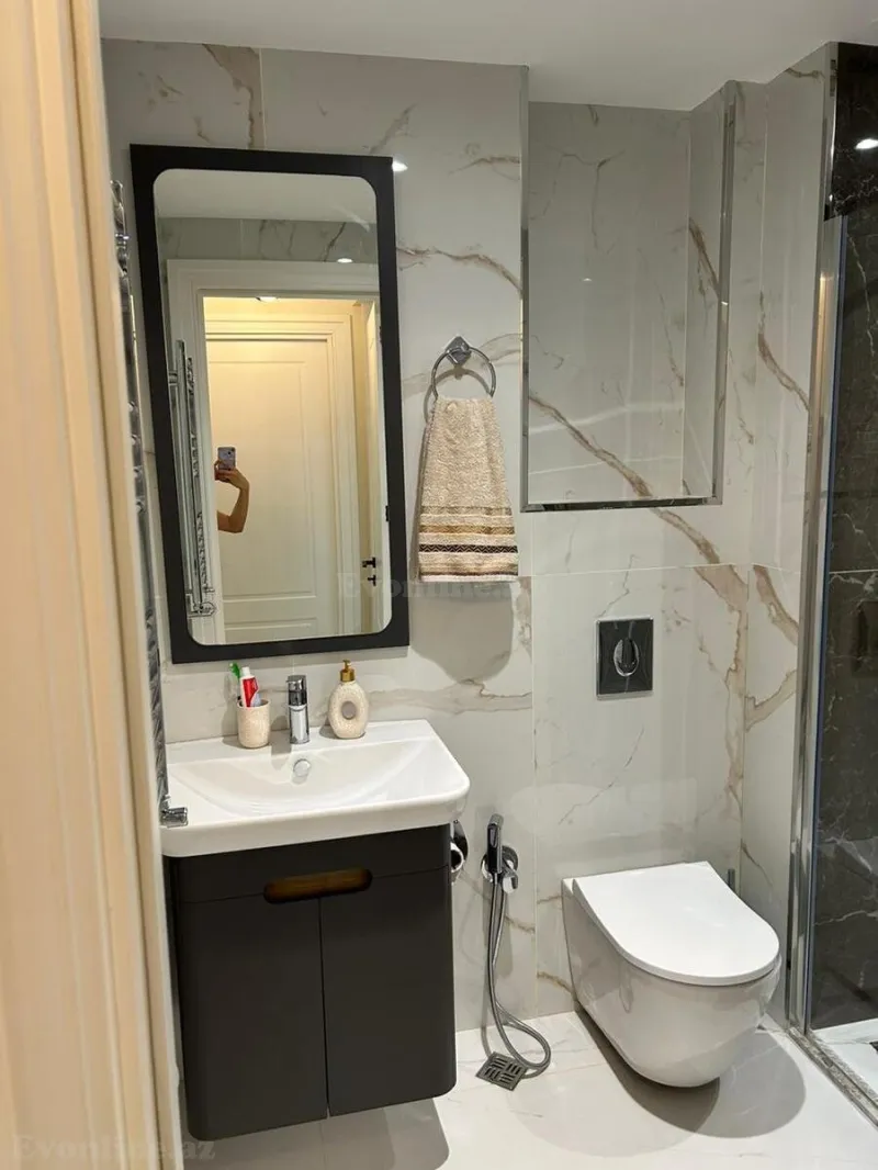 Satılır 3 otaqlı Mənzil Yeni tikili 86 m² İnşaatçılar m. - şəkil 25