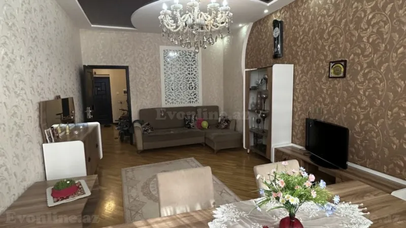 Satılır 3 otaqlı Mənzil Yeni tikili 98 m² 8-ci kilometr - şəkil 2