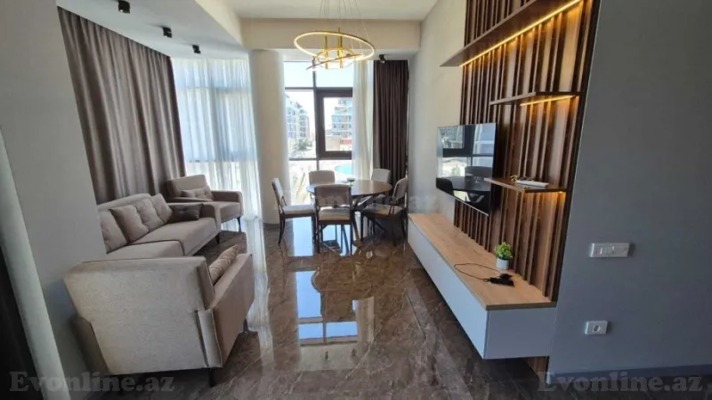 Kirayə verilir 3 otaqlı Mənzil Yeni tikili 93 m² Sabunçu r. - şəkil 3