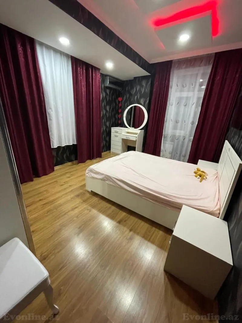 Kirayə verilir 2 otaqlı Mənzil Yeni tikili 100 m² İnşaatçılar m. - şəkil 3