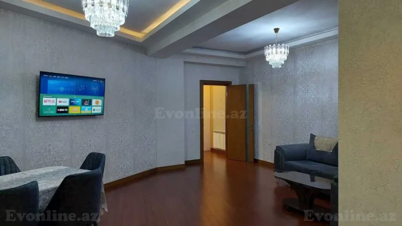 Kirayə verilir 2 otaqlı Mənzil Yeni tikili 120 m² Gənclik m. - şəkil 4