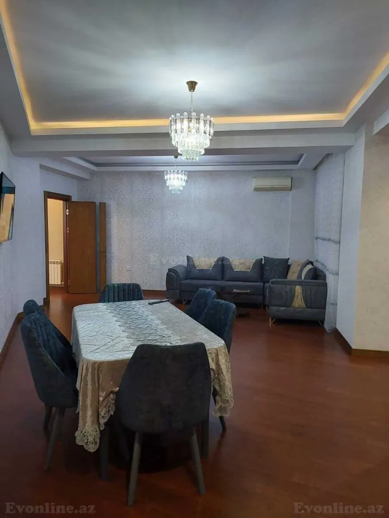 Kirayə verilir 2 otaqlı Mənzil Yeni tikili 120 m² Gənclik m. - şəkil 5