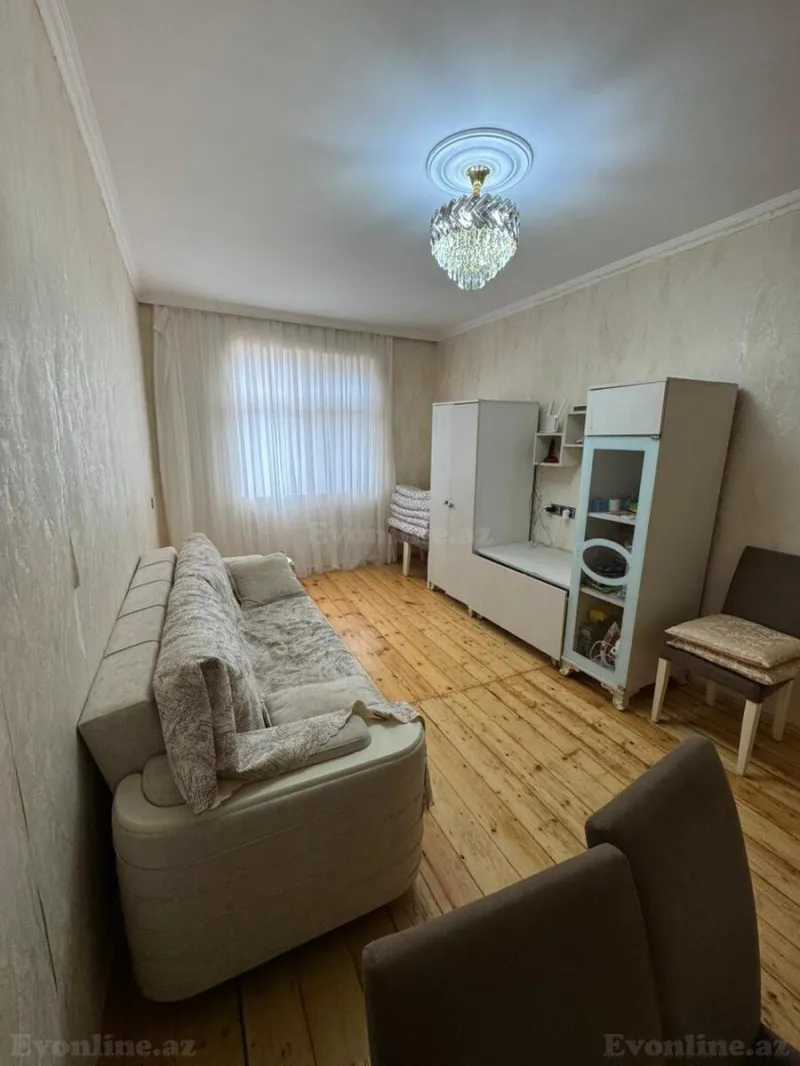 Satılır 2 otaqlı Mənzil Köhnə tikili 65 m² Həzi Aslanov m. - şəkil 2