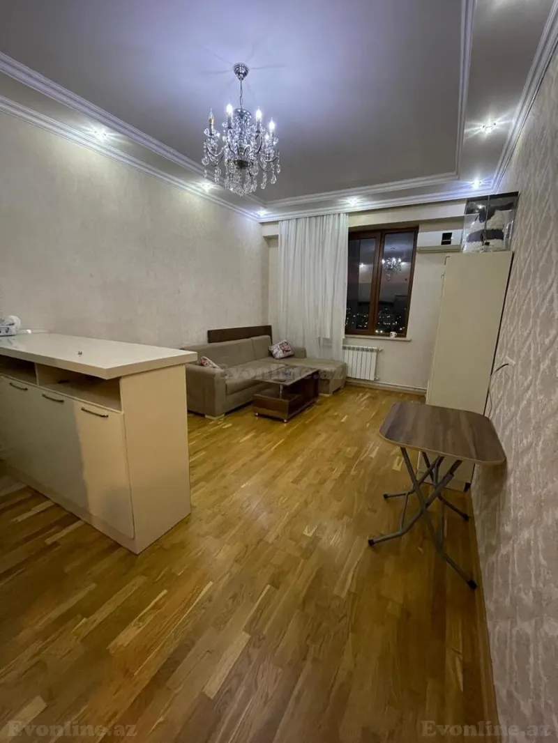 Kirayə verilir 2 otaqlı Mənzil Yeni tikili 60 m² İnşaatçılar m. - şəkil 2