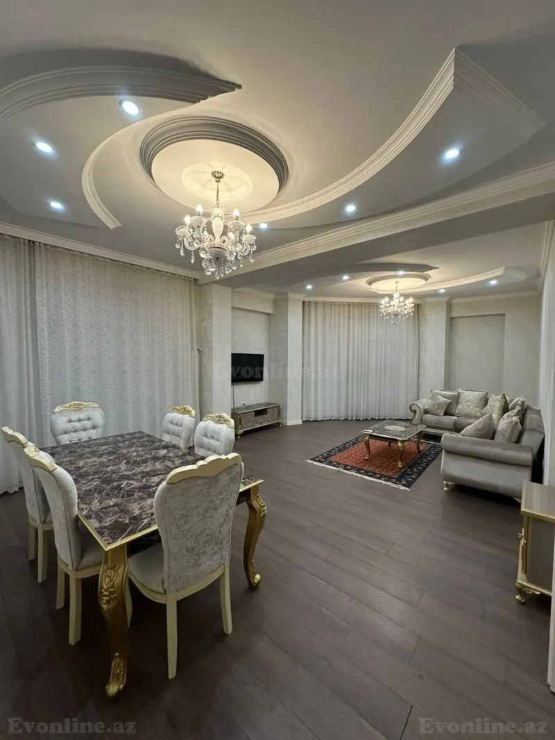 Kirayə verilir 3 otaqlı Mənzil Yeni tikili 130 m² Xətai r.
