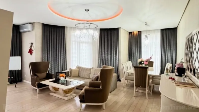 Satılır 3 otaqlı Mənzil Yeni tikili 160 m² 8 Noyabr m. - şəkil 3