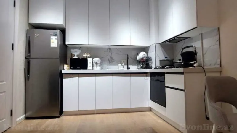 Satılır 2 otaqlı Mənzil Yeni tikili 45 m² Yasamal r. - şəkil 4