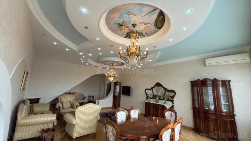 Kirayə verilir 4 otaqlı Mənzil Yeni tikili 200 m² Elmlər Akademiyası m.