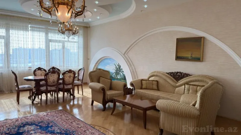 Kirayə verilir 4 otaqlı Mənzil Yeni tikili 200 m² Elmlər Akademiyası m. - şəkil 4