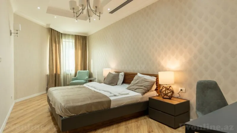 Kirayə verilir 4 otaqlı Mənzil Yeni tikili 320 m² İçərişəhər m. - şəkil 14