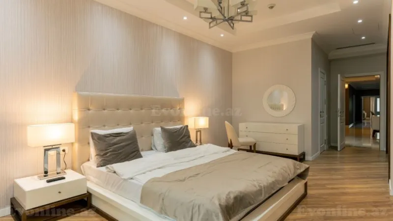 Kirayə verilir 4 otaqlı Mənzil Yeni tikili 320 m² İçərişəhər m. - şəkil 16