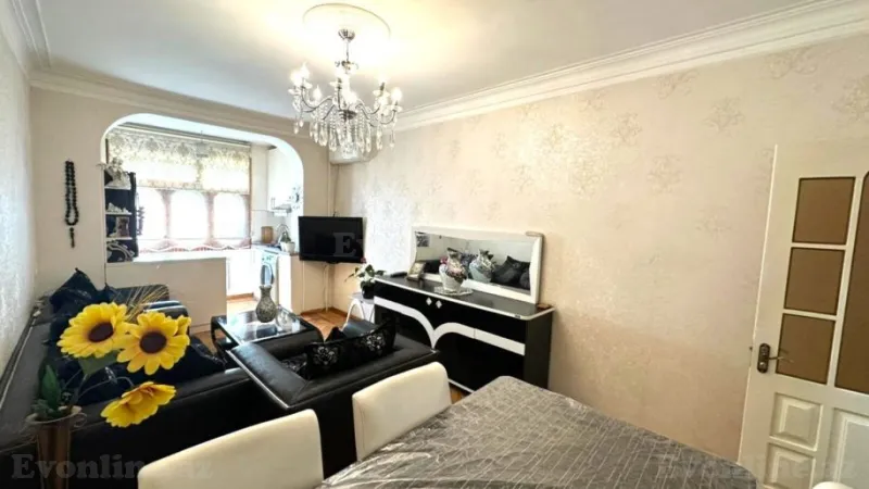 Satılır 3 otaqlı Mənzil Yeni tikili 65 m² Qara Qarayev m.