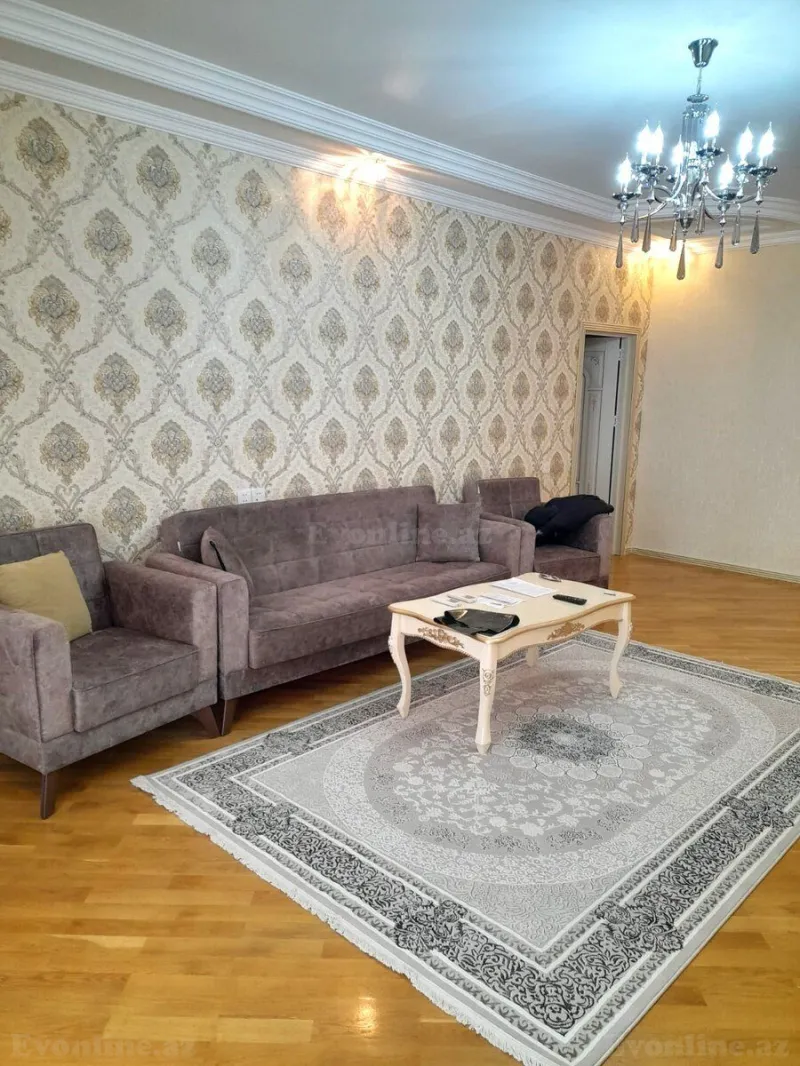 Kirayə verilir 3 otaqlı Mənzil Yeni tikili 110 m² 8 Noyabr m. - şəkil 4