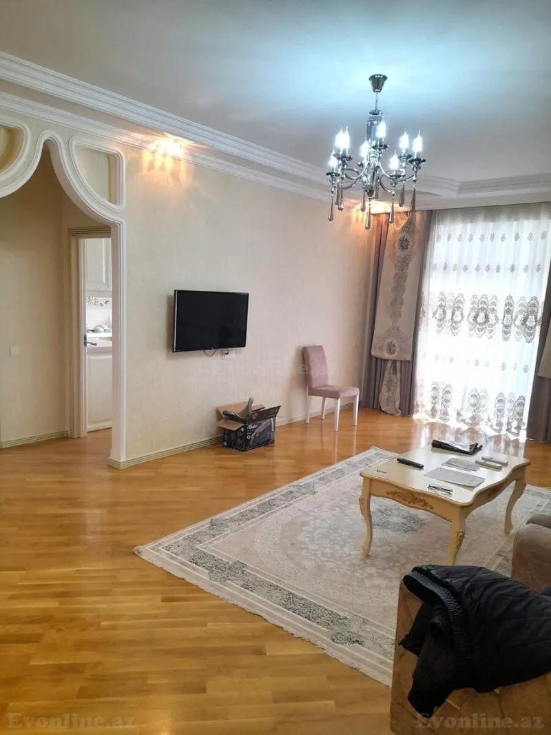 Kirayə verilir 3 otaqlı Mənzil Yeni tikili 110 m² 8 Noyabr m. - şəkil 5