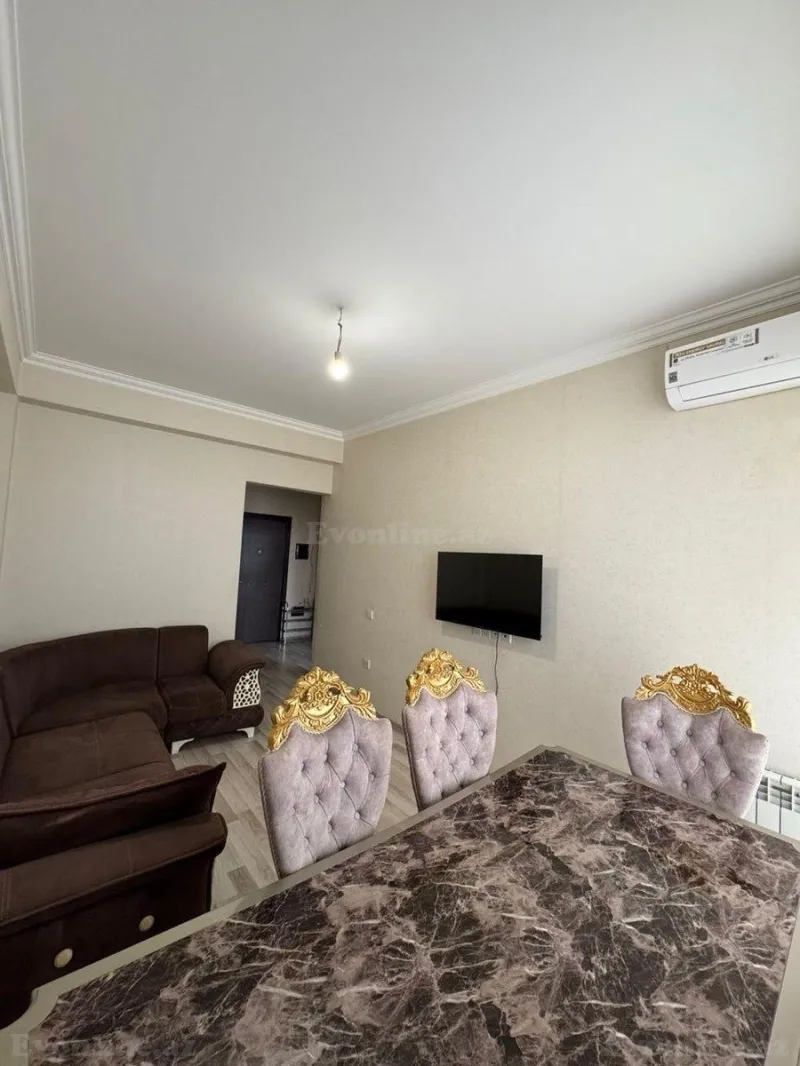 Kirayə verilir 2 otaqlı Mənzil Yeni tikili 50 m² Yasamal - şəkil 2