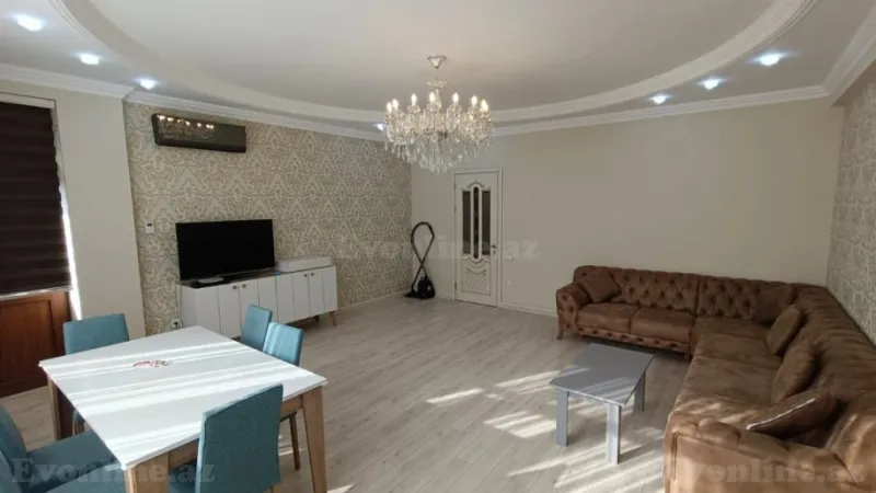 Kirayə verilir 3 otaqlı Mənzil Yeni tikili 140 m² Xətai r. - şəkil 6