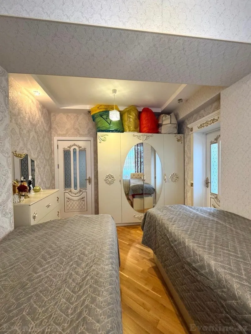 Satılır 3 otaqlı Mənzil Yeni tikili 90 m² Həzi Aslanov m. - şəkil 4