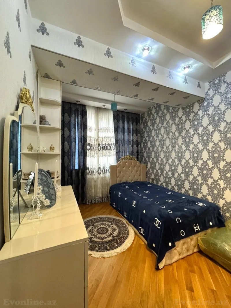 Satılır 3 otaqlı Mənzil Yeni tikili 90 m² Həzi Aslanov m. - şəkil 5