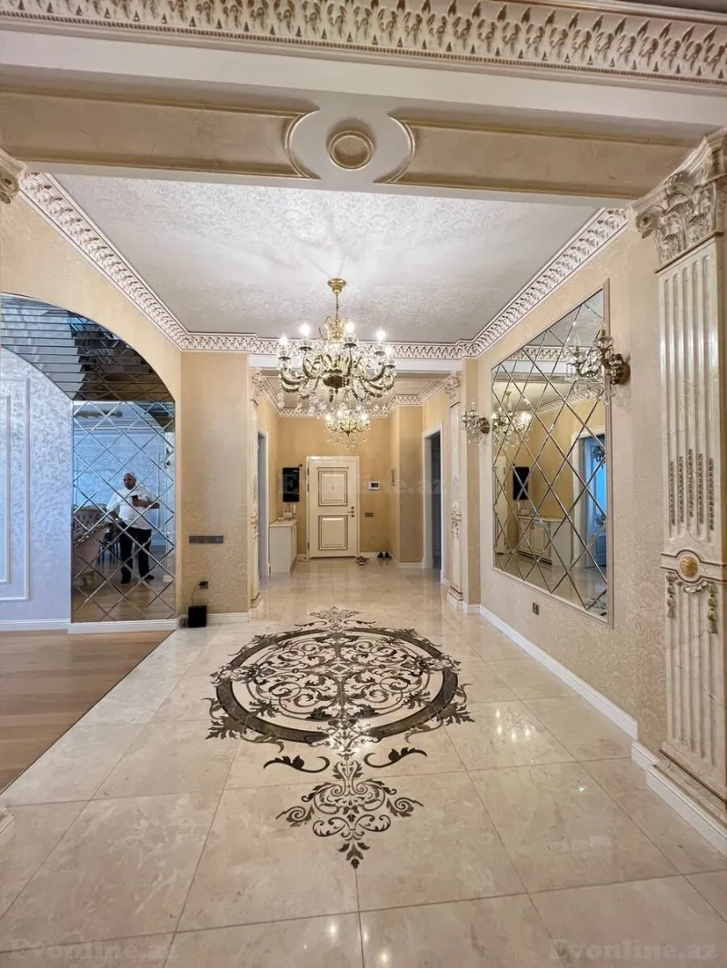 Satılır 5 otaqlı Mənzil Yeni tikili 300 m² Memar Əcəmi m. - şəkil 4