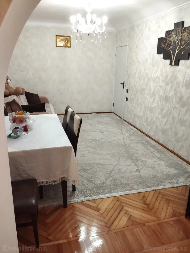Satılır 3 otaqlı Mənzil Köhnə tikili 85 m² Həzi Aslanov m. - şəkil 3