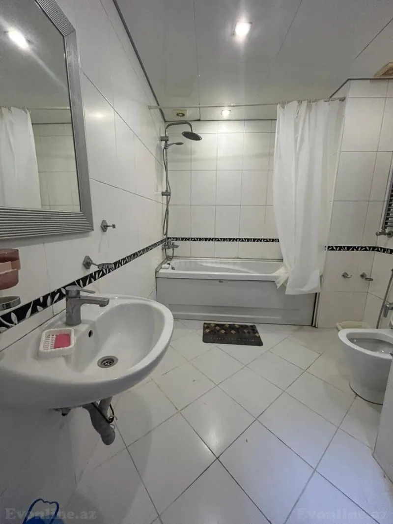 Kirayə verilir 3 otaqlı Mənzil Yeni tikili 125 m² Həzi Aslanov m. - şəkil 21