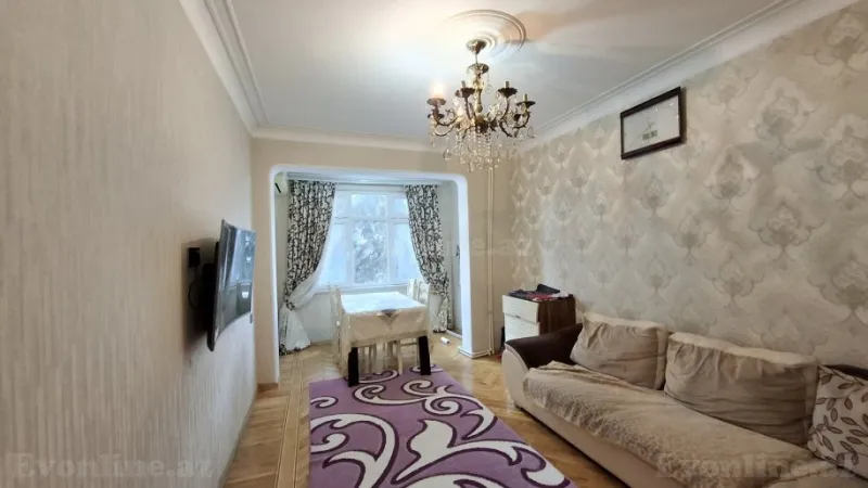 Satılır 2 otaqlı Mənzil Köhnə tikili 55 m² 7-ci mikrorayon - şəkil 2