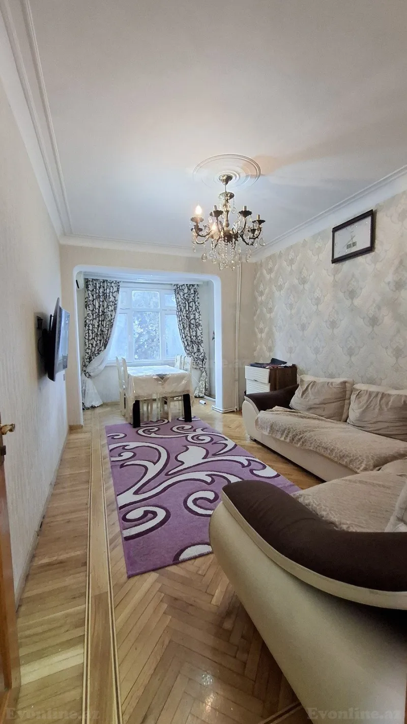 Satılır 2 otaqlı Mənzil Köhnə tikili 55 m² 7-ci mikrorayon - şəkil 9