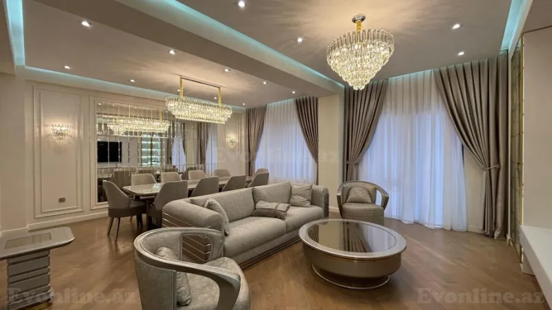 Kirayə verilir 3 otaqlı Mənzil Yeni tikili 140 m² Xətai r. - şəkil 2