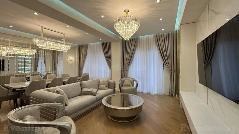 Kirayə verilir 3 otaqlı Mənzil Yeni tikili 140 m² Xətai r. - şəkil 3