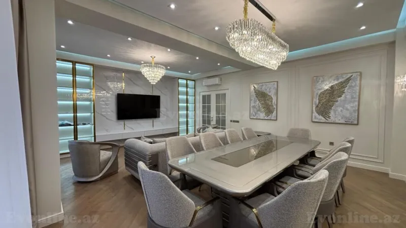 Kirayə verilir 3 otaqlı Mənzil Yeni tikili 140 m² Xətai r. - şəkil 6