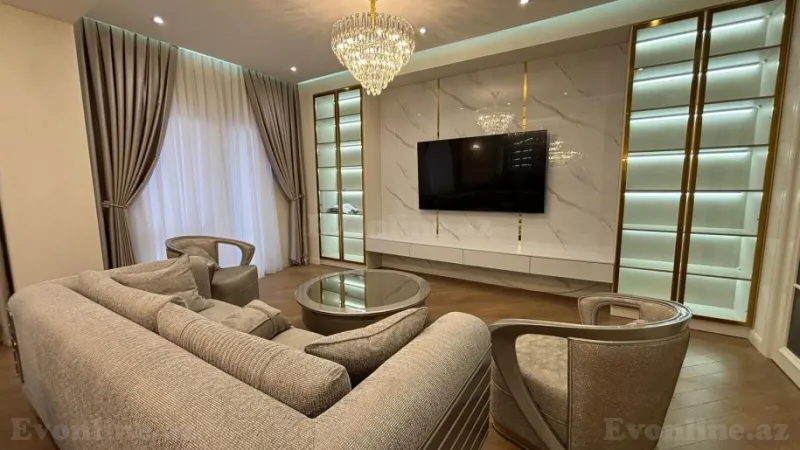 Kirayə verilir 3 otaqlı Mənzil Yeni tikili 140 m² Xətai r. - şəkil 7