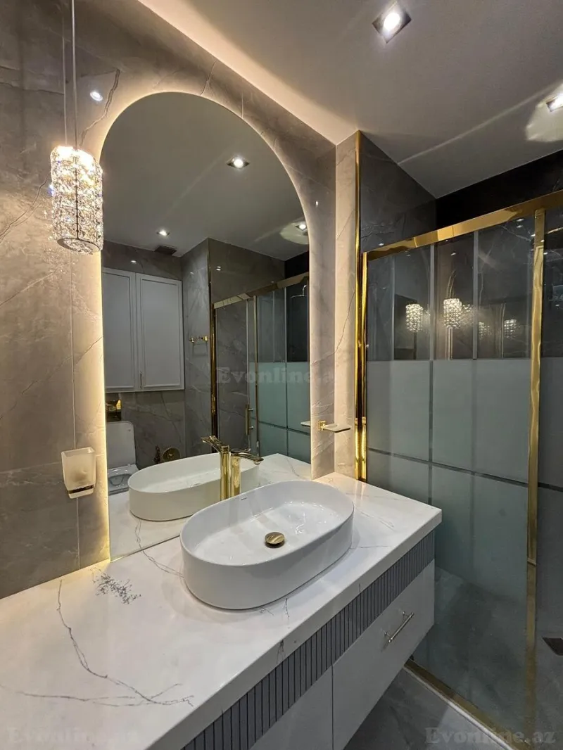 Kirayə verilir 3 otaqlı Mənzil Yeni tikili 140 m² Xətai r. - şəkil 27