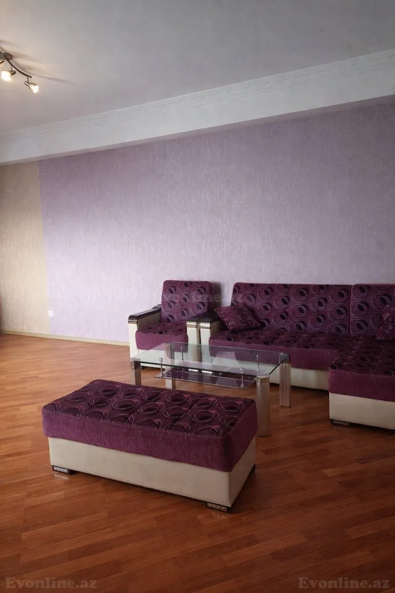 Kirayə verilir 3 otaqlı Mənzil Yeni tikili 130 m² Həzi Aslanov m. - şəkil 10