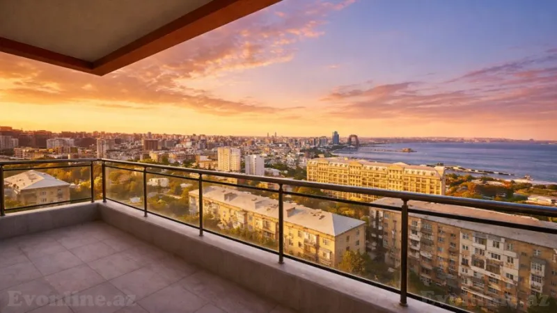 Satılır 4 otaqlı Mənzil Yeni tikili 214 m² İçərişəhər m. - şəkil 5