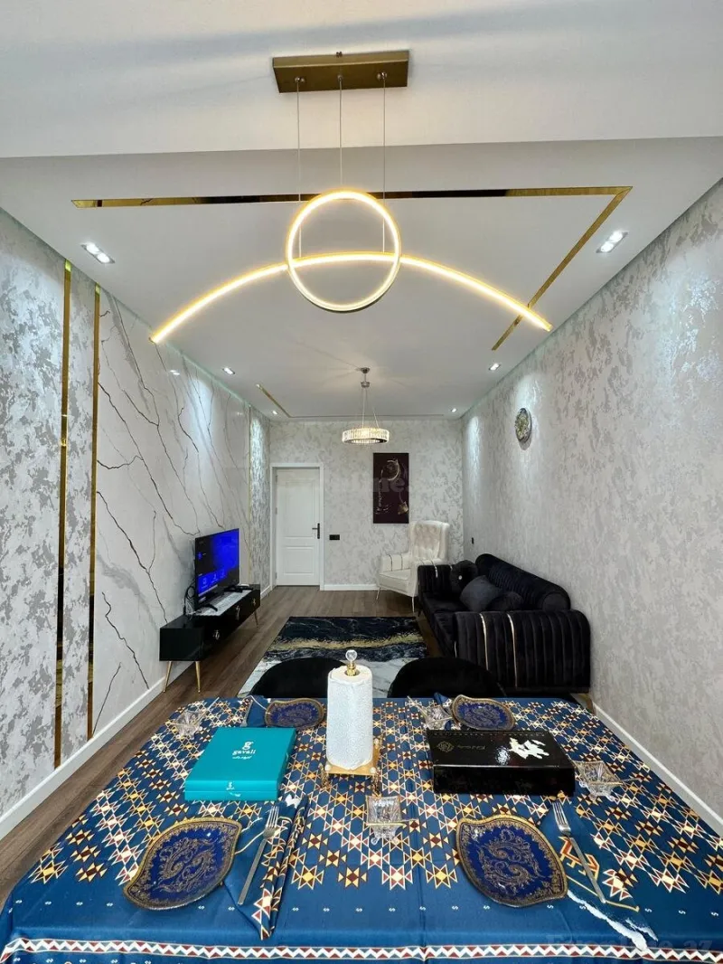 Satılır 2 otaqlı Mənzil Yeni tikili 65 m² İnşaatçılar m. - şəkil 2