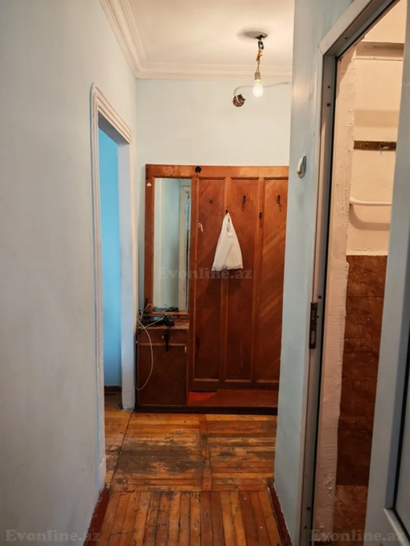 Kirayə verilir 1 otaqlı Mənzil Köhnə tikili 35 m² Nəsimi r. - şəkil 4