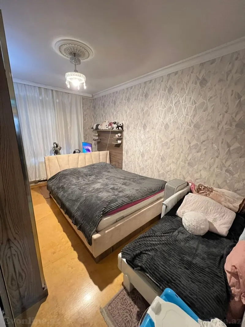 Satılır 3 otaqlı Mənzil Köhnə tikili 75 m² Həzi Aslanov - şəkil 4