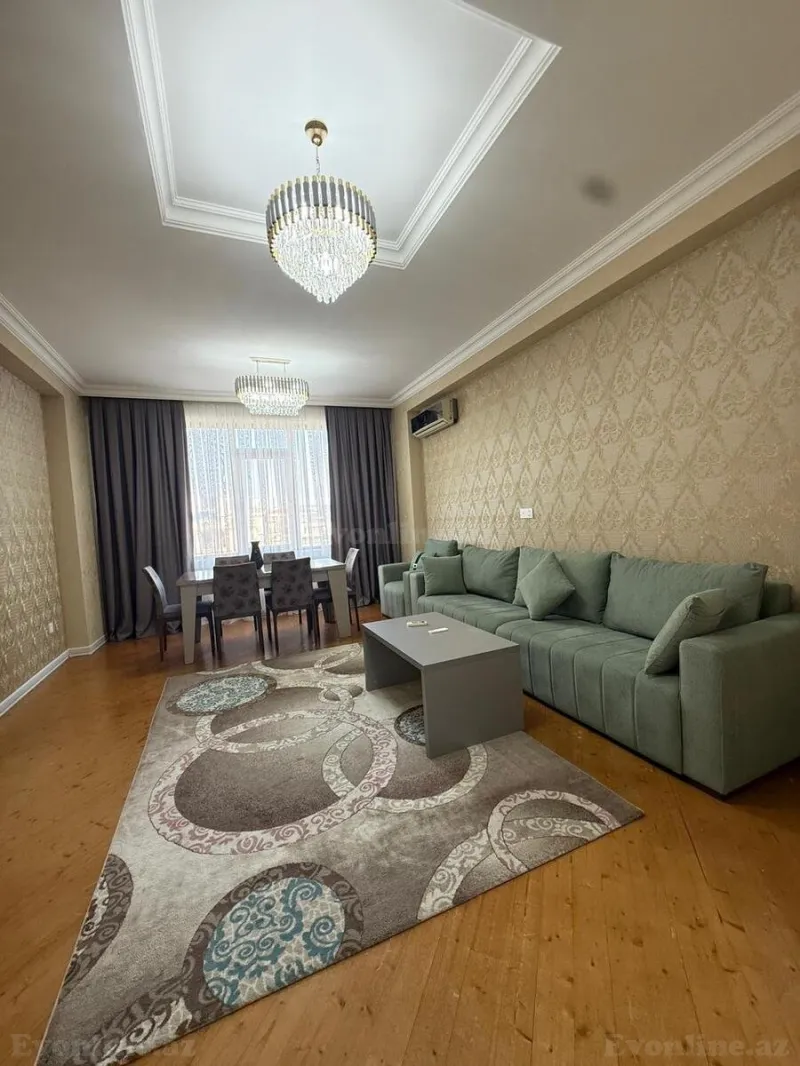 Kirayə verilir 2 otaqlı Mənzil Yeni tikili 79 m² Xətai m. - şəkil 2