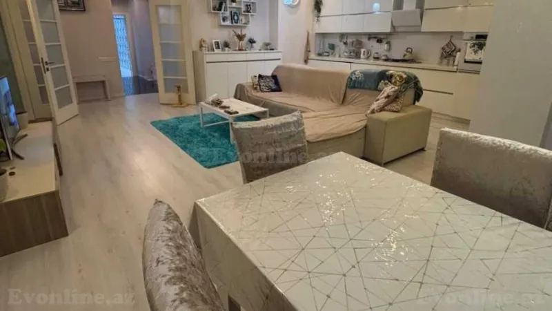 Satılır 2 otaqlı Mənzil Yeni tikili 105 m² Neftçilər m. - şəkil 2