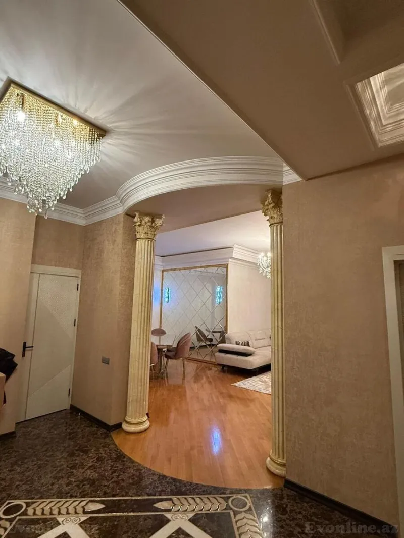 Kirayə verilir 4 otaqlı Mənzil Yeni tikili 160 m² Nizami m. - şəkil 3